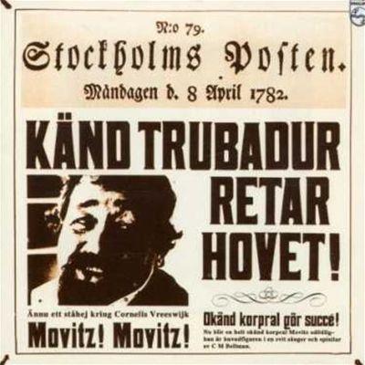 Album cover of "Movitz! Movitz!" by Cornelis Vreeswijk