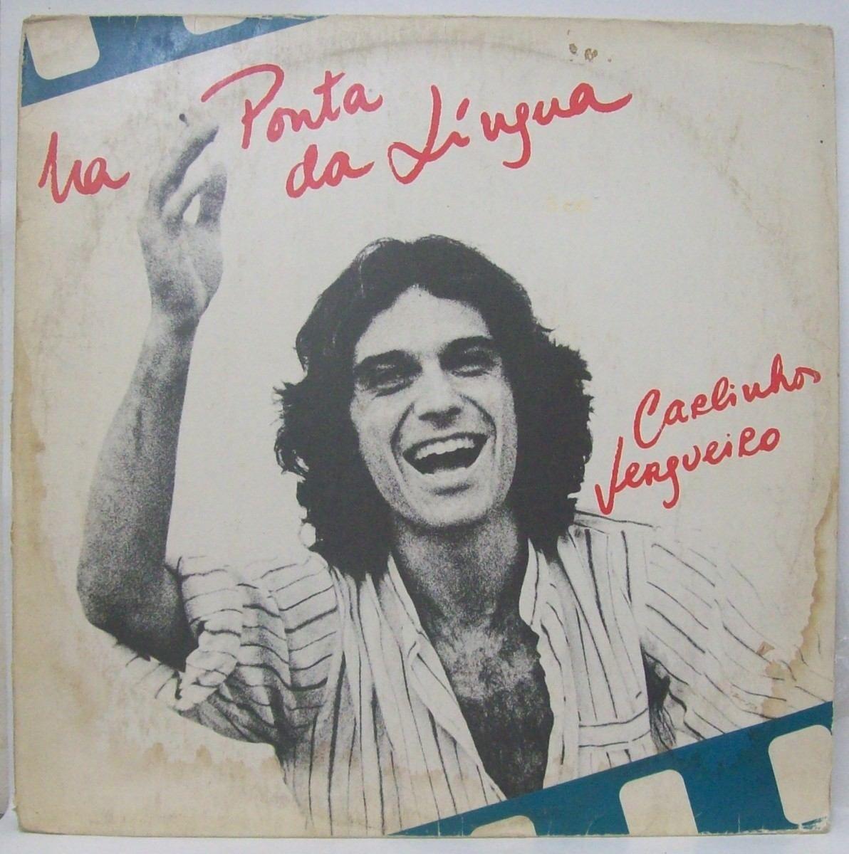 Portada de Álbum "Na Ponta da Língua", de Carlinhos Vergueiro