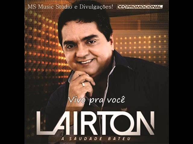 Portada de Álbum "A Saudade Bateu", de Lairton