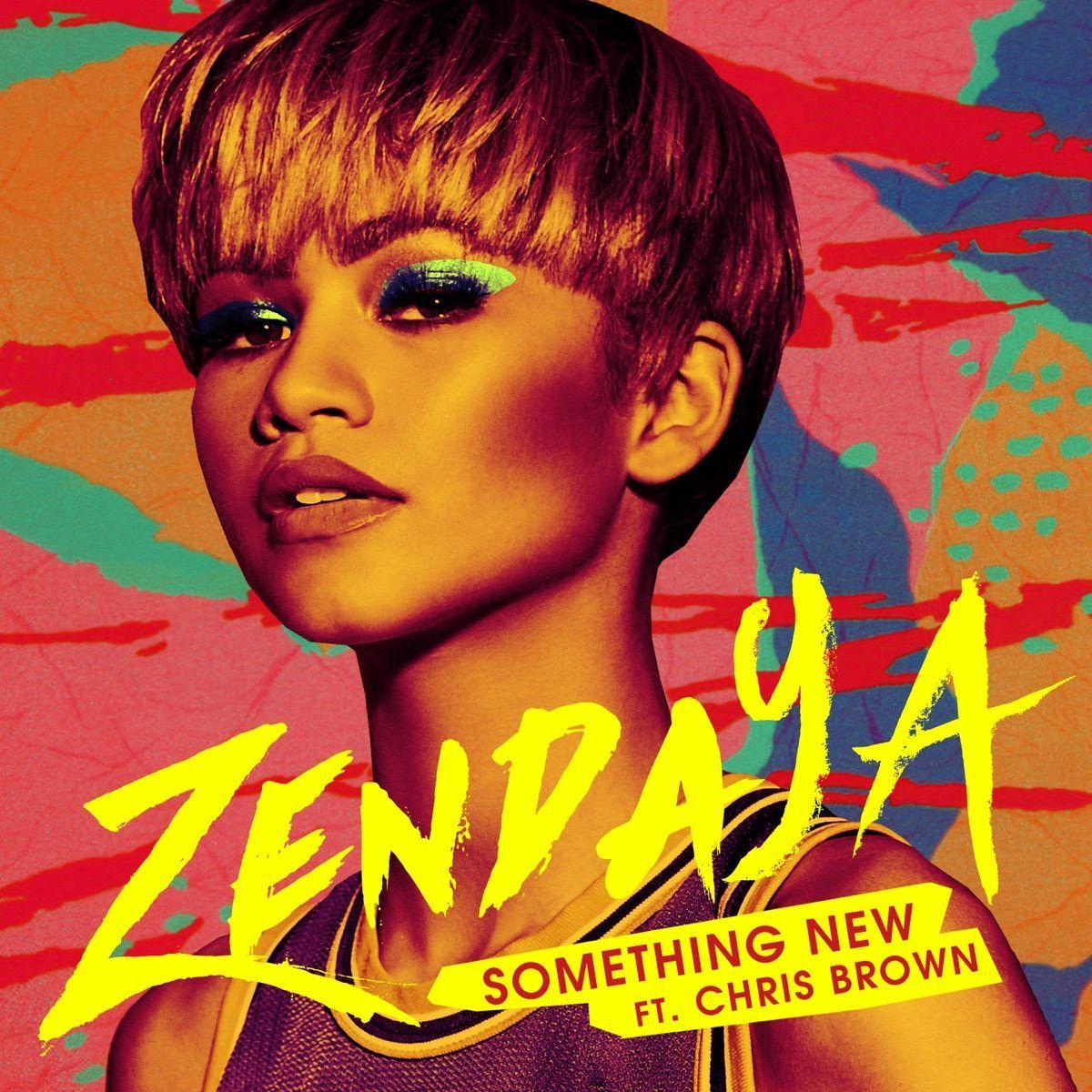 Single/EP cover of "Something New (feat. Chris Brown)" by Zendaya