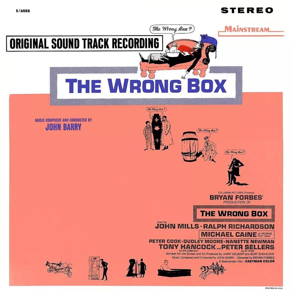 Capa do álbum "The Wrong Box", de John Barry