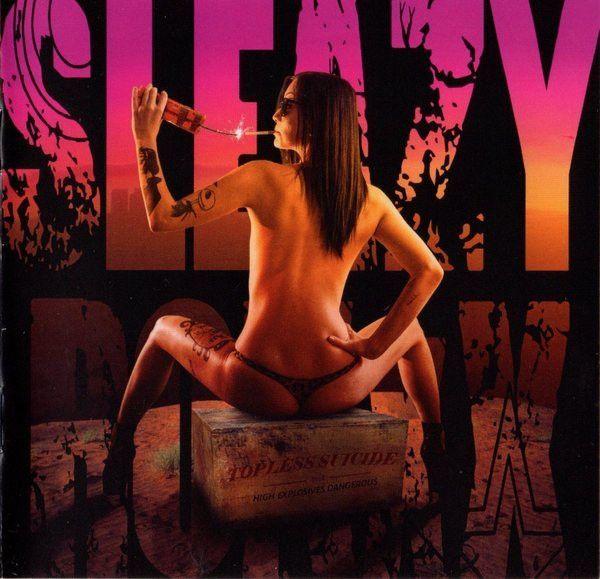 Portada de Álbum "Topless Suicide", de Sleaze RoXxX