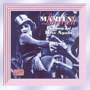 Portada de Álbum "Falling in Love Again", de Marlene Dietrich