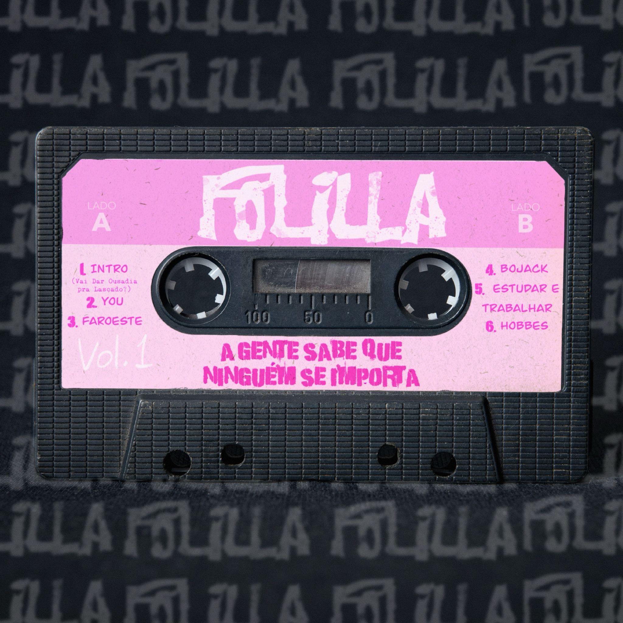 Portada de Sencillo/EP "Vol. 1: a Gente Sabe Que Ninguém Se Importa", de Polilla