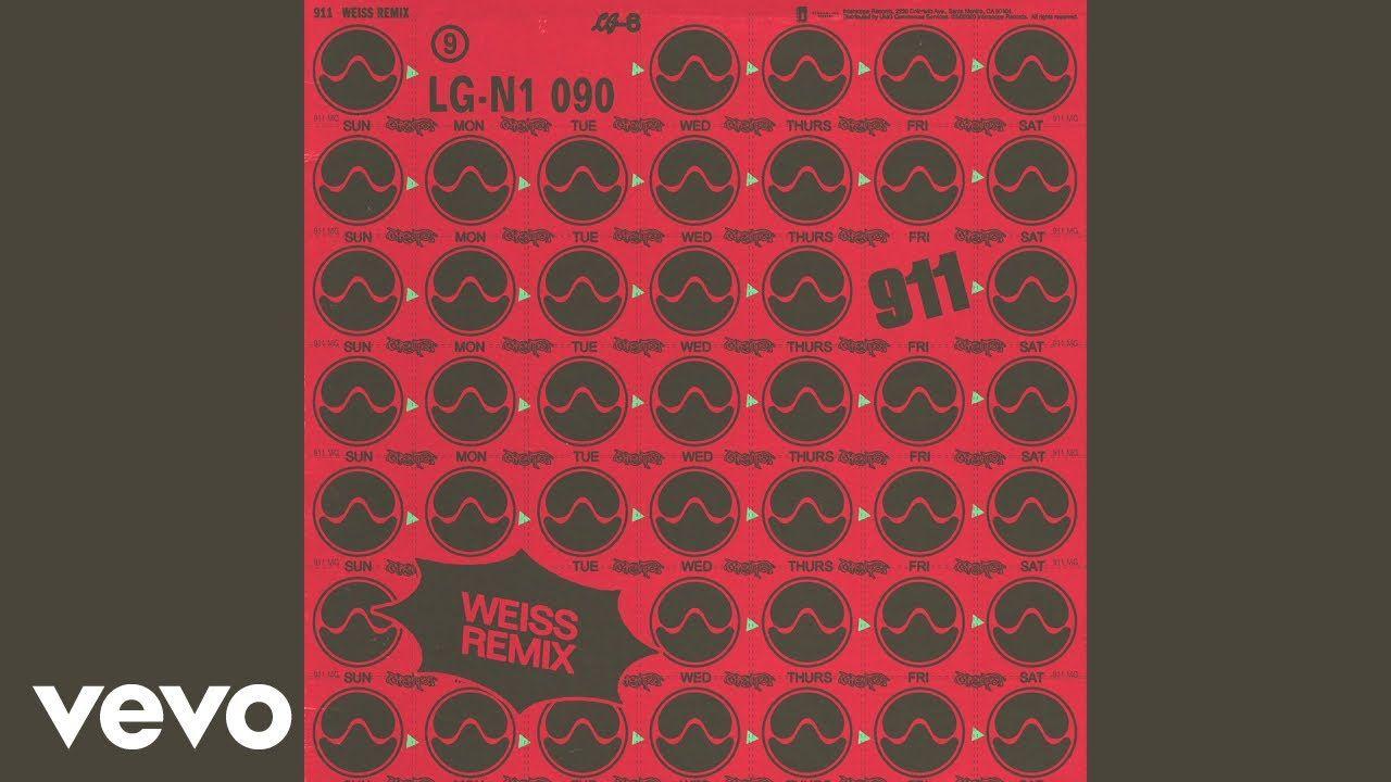Capa do álbum "911 (WEISS Remix)", de Lady Gaga