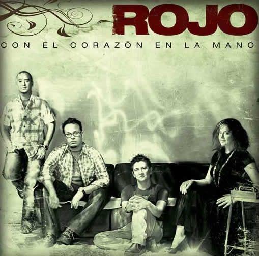Portada de Álbum "Con El Corazon En La Mano", de Rojo