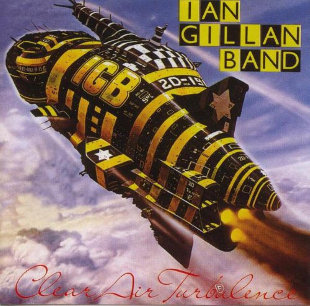 Portada de Sencillo/EP "Clear Air Turbulence", de Ian Gillan Band