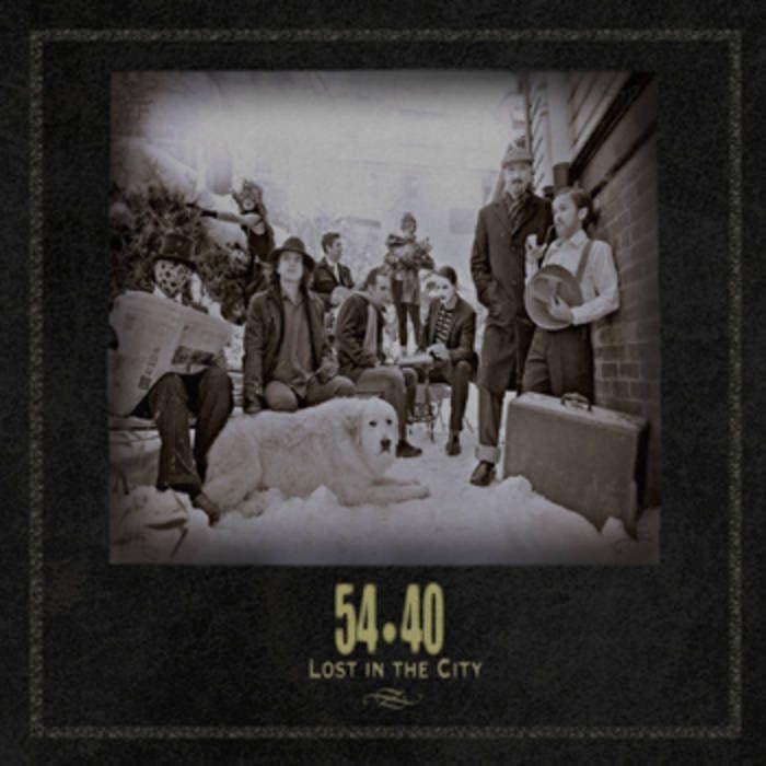 Capa do Álbum "Lost In The City", de 54-40