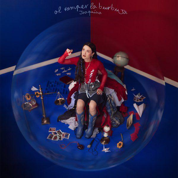 Portada de Álbum "al romper la burbuja", de Joaquina