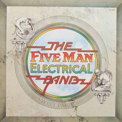 Capa do Álbum "Sweet Paradise", de Five Man Electrical Band