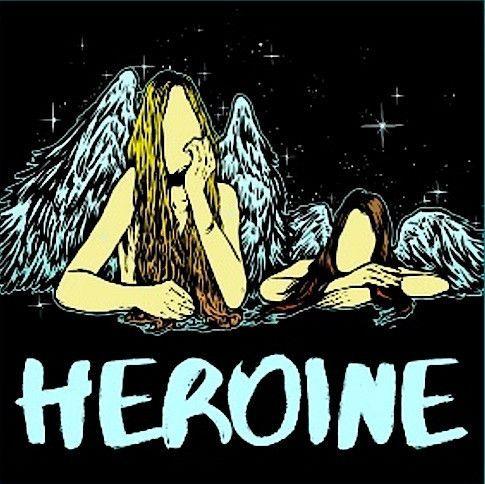 Portada de Sencillo/EP "Heroine", de Heyzeus