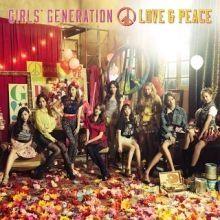 Portada de Álbum "Love & Peace", de Shoujo Jidai