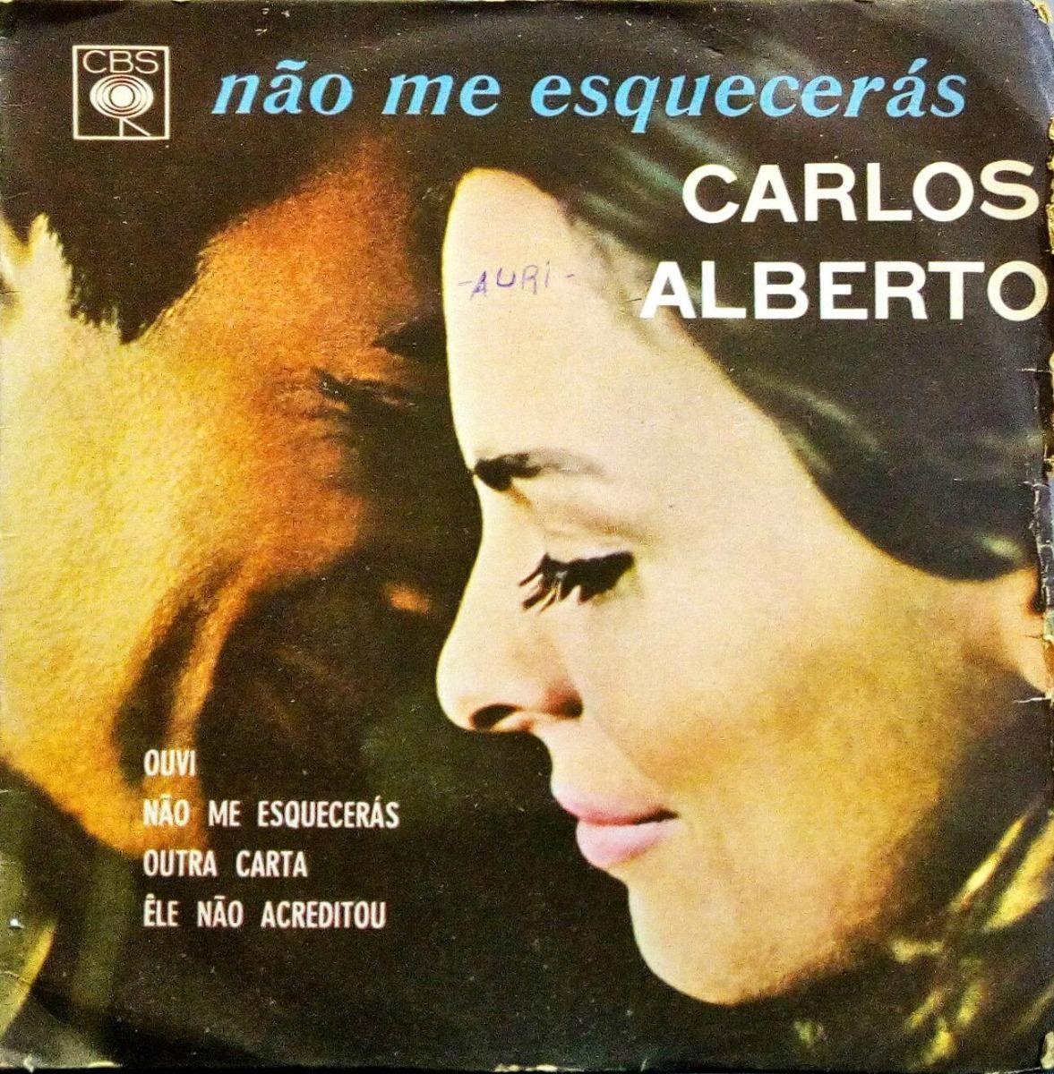 Portada de Álbum "Não Me Esquecerás", de Carlos Alberto