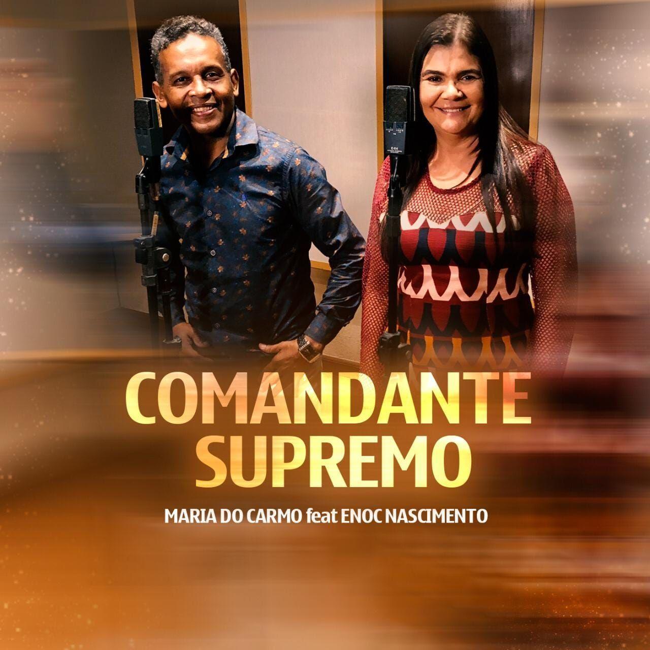 Portada de Sencillo/EP "Comandante Supremo ", de Maria do Carmo. S. Baptista