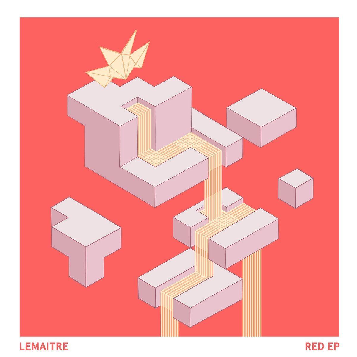 Portada del álbum "RED", de Lemaitre