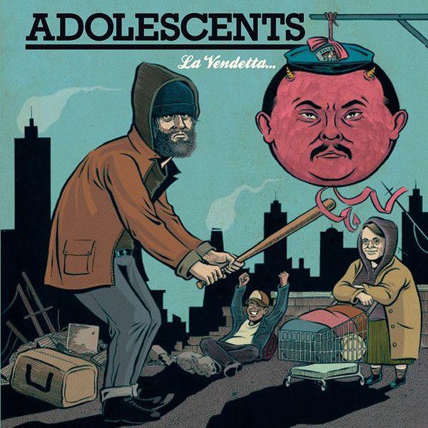 Portada de Álbum "La Vendetta...", de The Adolescents