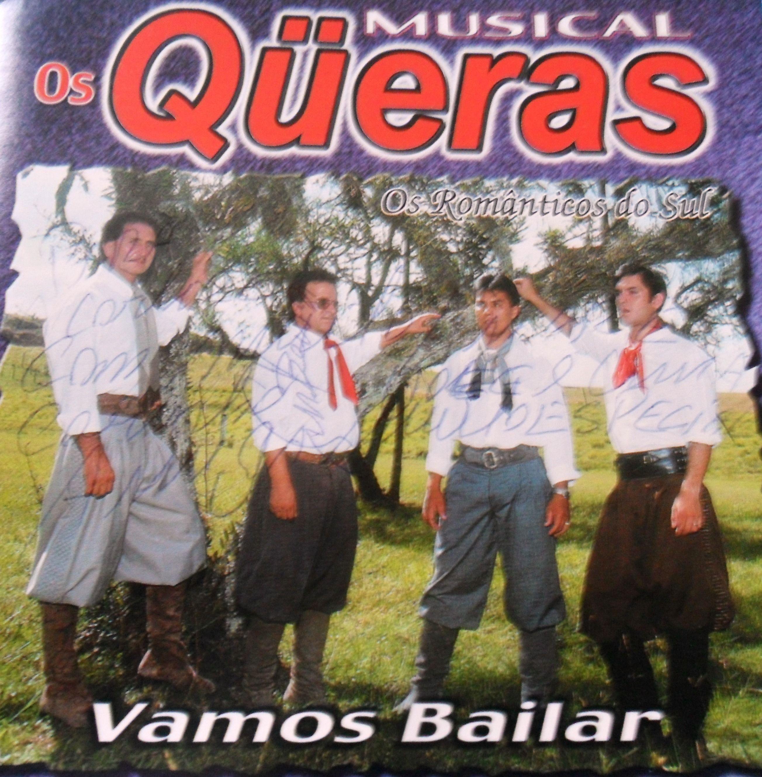 Capa do Álbum "Vamos Bailar", de Os Qüeras