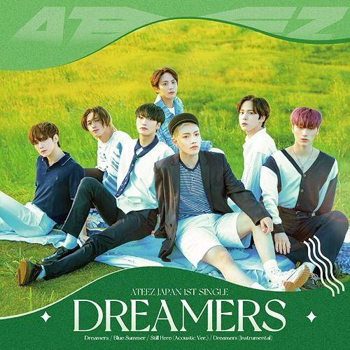 Portada de Sencillo/EP "Dreamers", de ATEEZ 