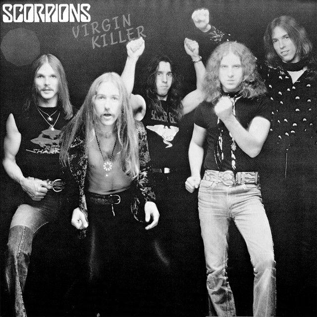 Portada del álbum "Virgen Killer", de Scorpions