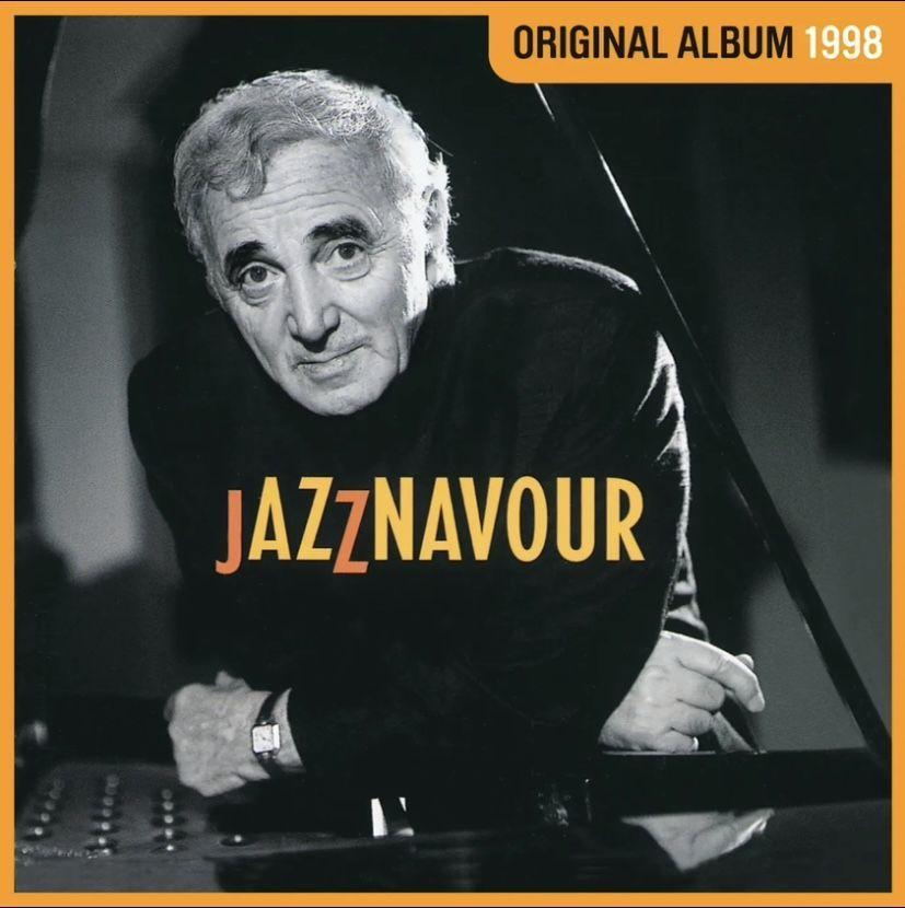 Portada del álbum "Jazznavour", de Charles Aznavour