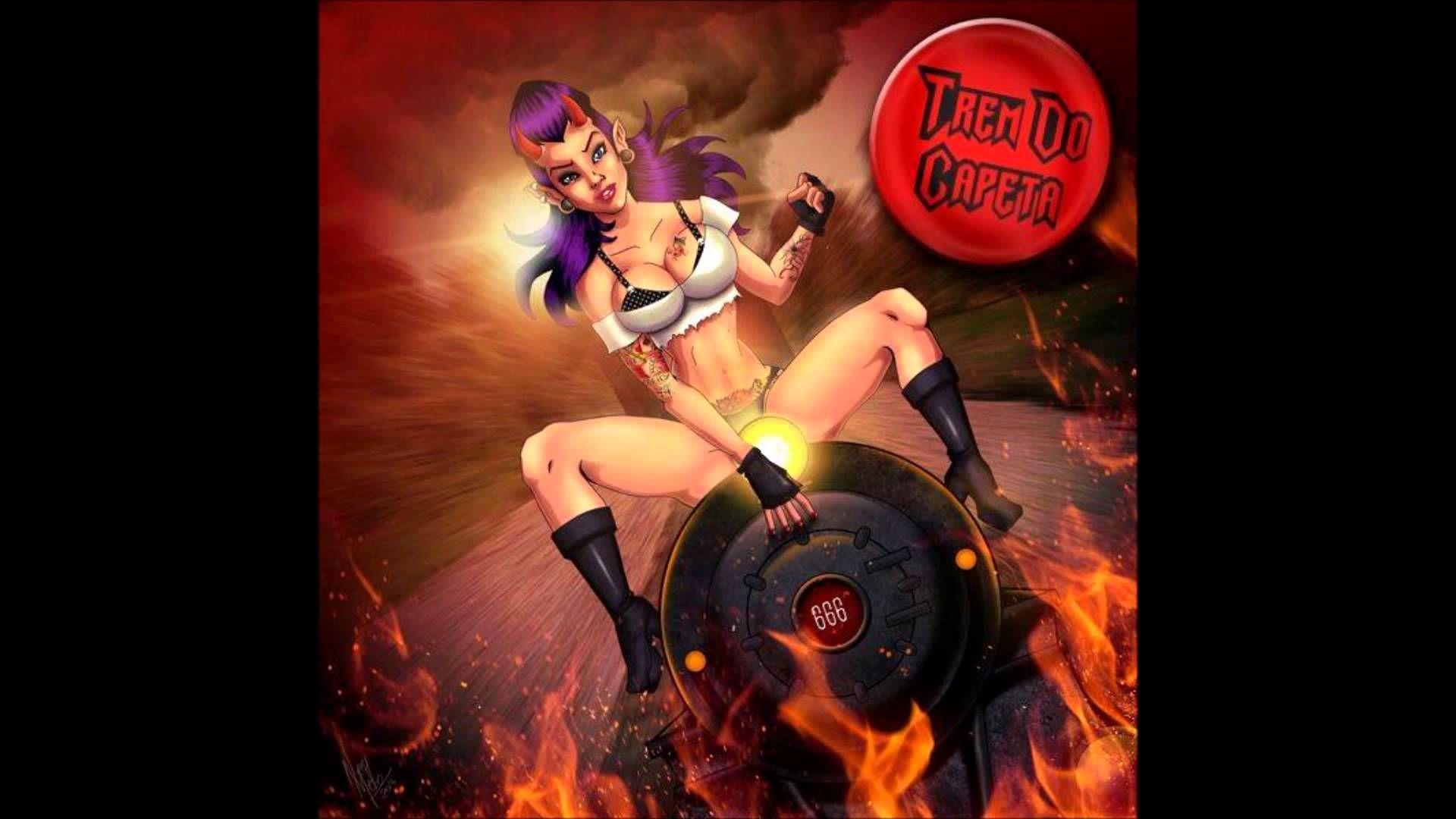 Capa do Álbum "Primeira de Quatro", de Trem do Capeta