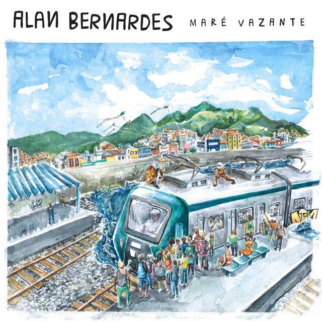 Portada del álbum "Maré Vazante", de Alan Bernardes