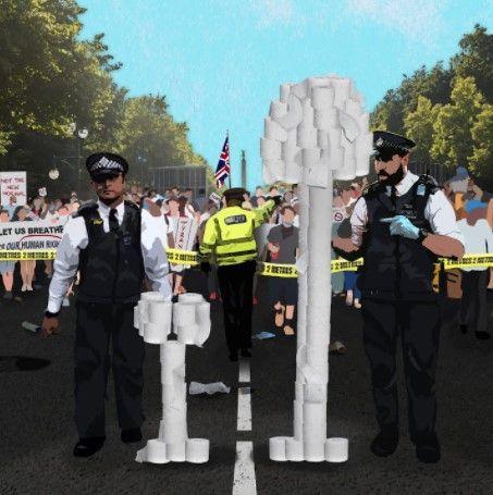 Portada de Sencillo/EP "Lockdown", de F.E.A.T.S