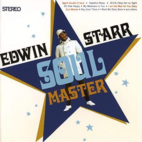Album cover of "Soul Master" by Edwin Starr