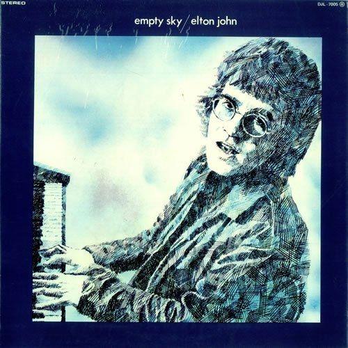 Capa do álbum "Empty Sky", de Elton John