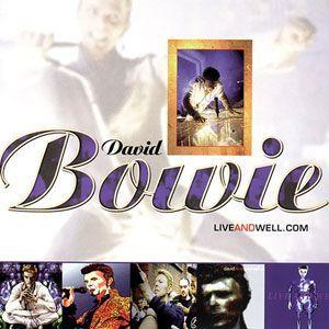 Portada del álbum "Liveandwell.com", de David Bowie
