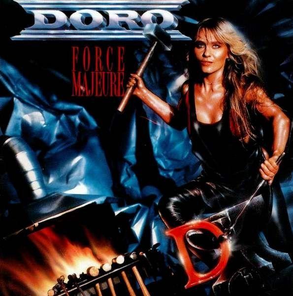 Portada del álbum "Force Majeure", de Doro Pesch