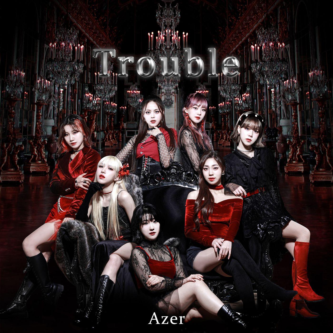 Capa do Single/EP "Trouble", de AZER