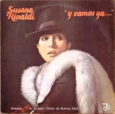 Portada del álbum "Y Vamos Ya...", de Susana Rinaldi