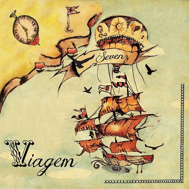 Portada de Álbum "Viagem", de Sevenz