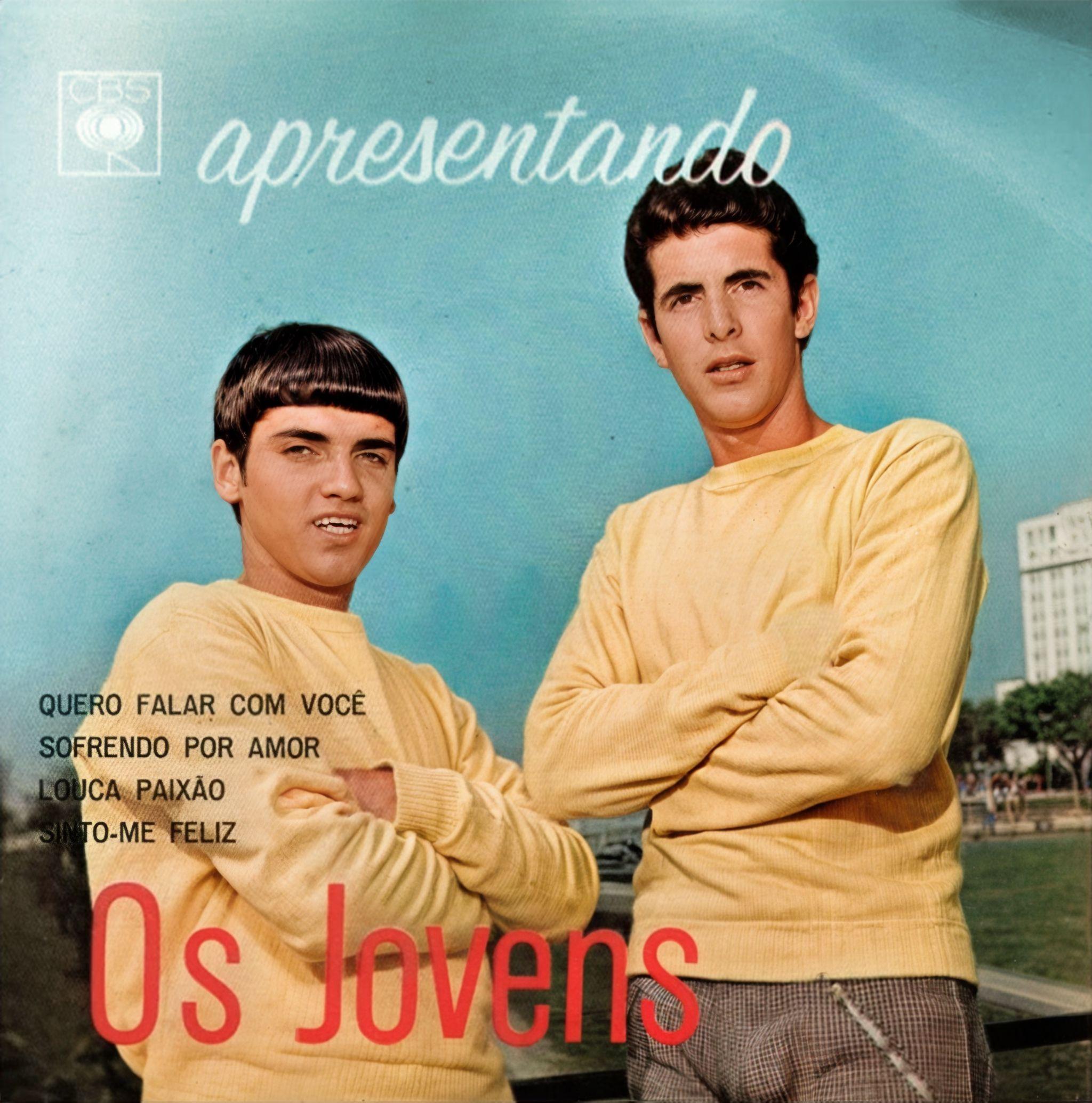 Capa do Single/EP "Apresentando Os Jovens", de Os Jovens