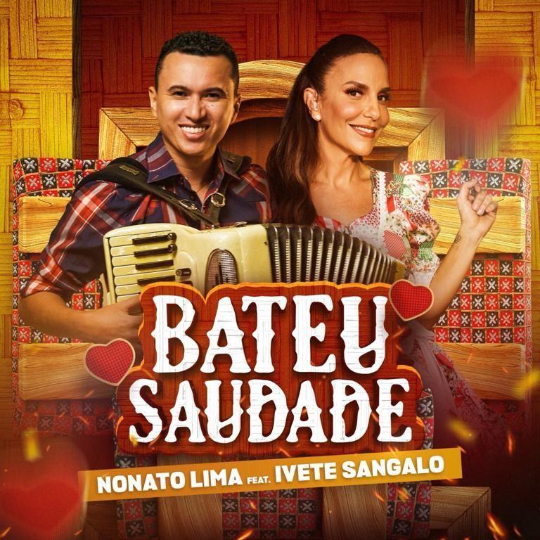 Capa do Single/EP "Bateu Saudade", de Nonato Lima