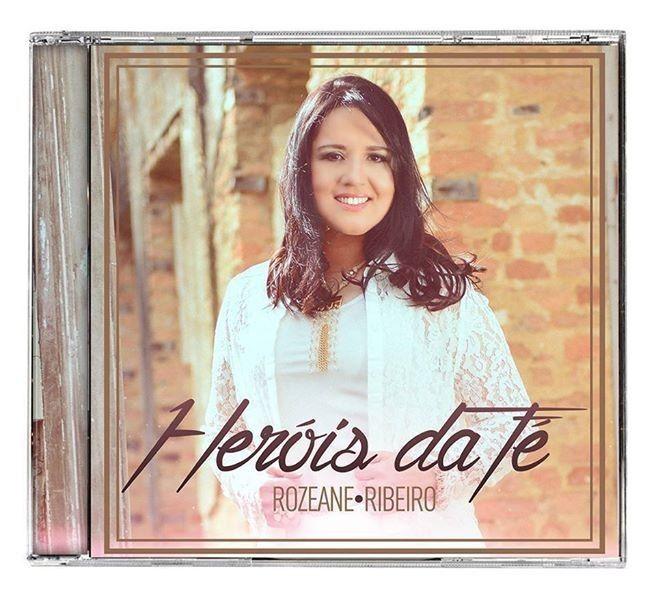 Portada de Álbum "Heróis da Fé", de Rozeane Ribeiro