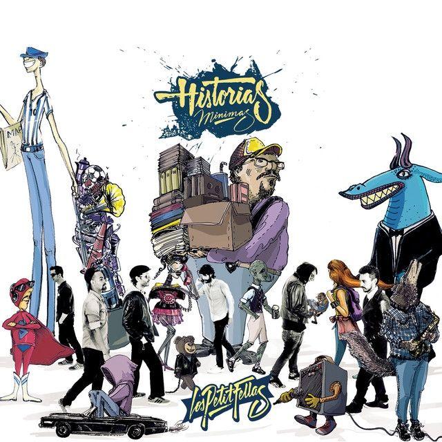 Portada de Álbum "Histórias Mínimas ", de LosPetitFellas