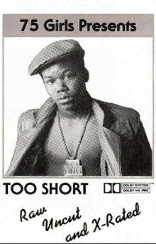 Capa do Álbum "Raw, Uncut and X-Rated", de Too $hort