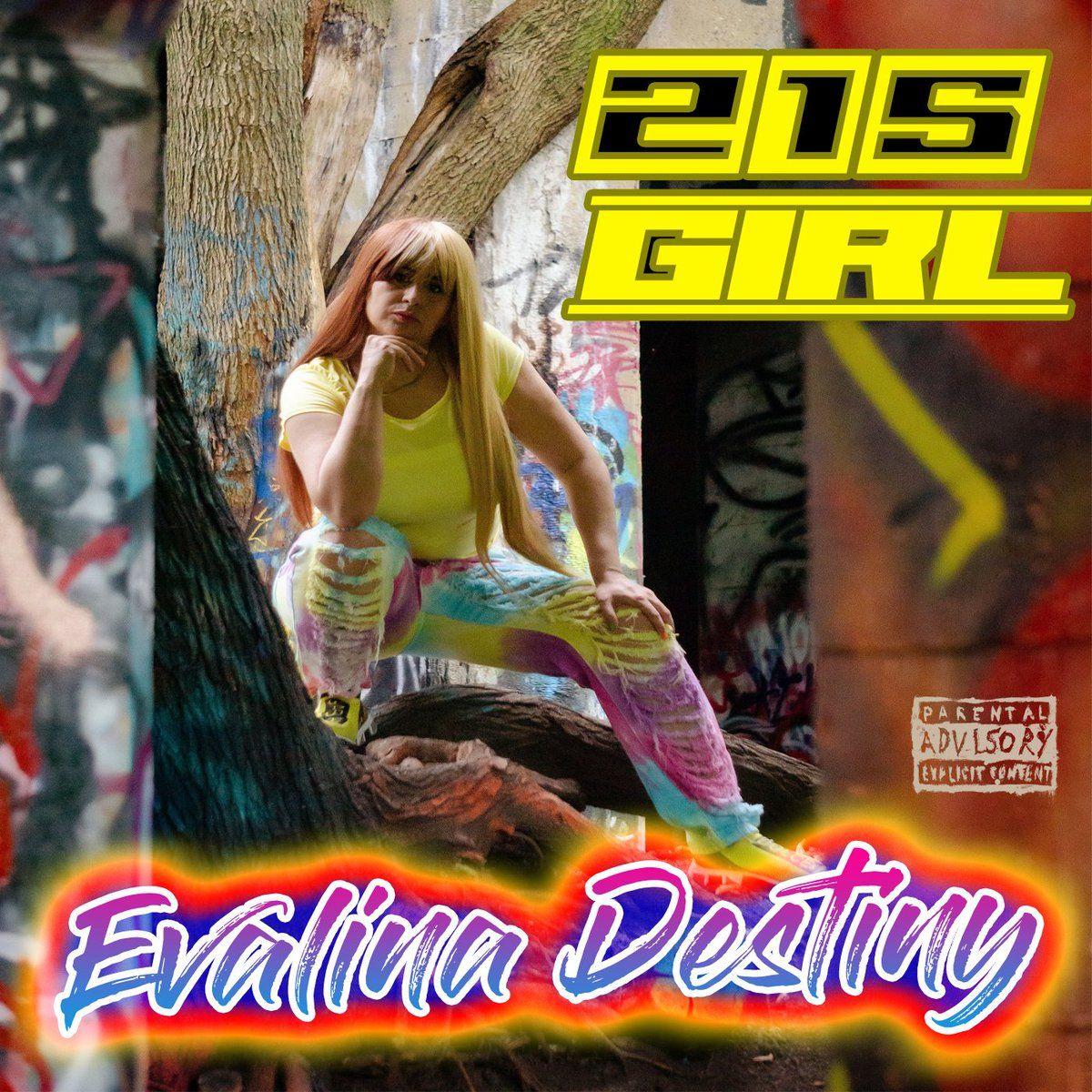 Capa do Álbum "215 Girl", de Evalina DelValle