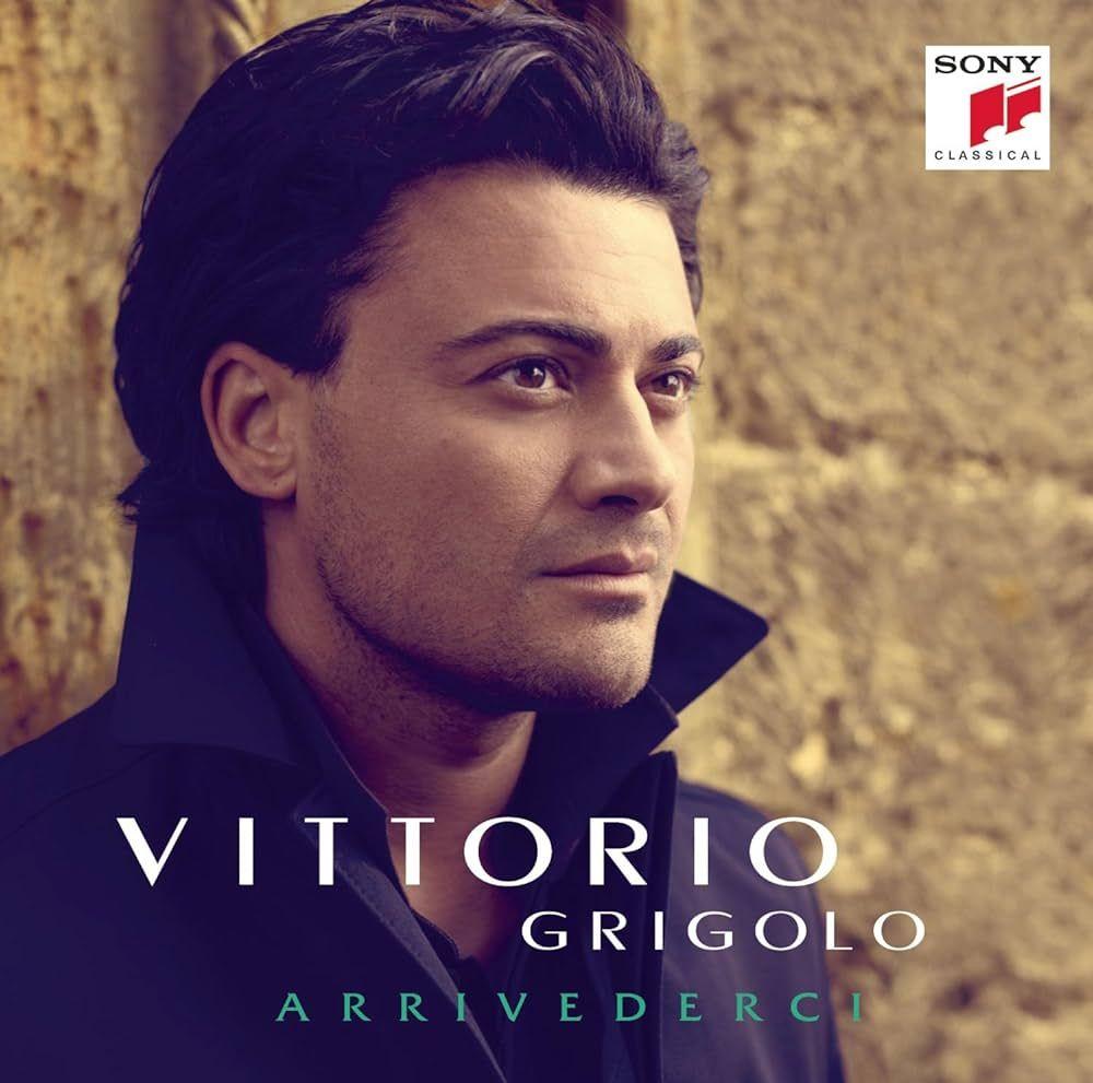 Portada de Álbum "Arrivederci", de Vittorio Grigolo