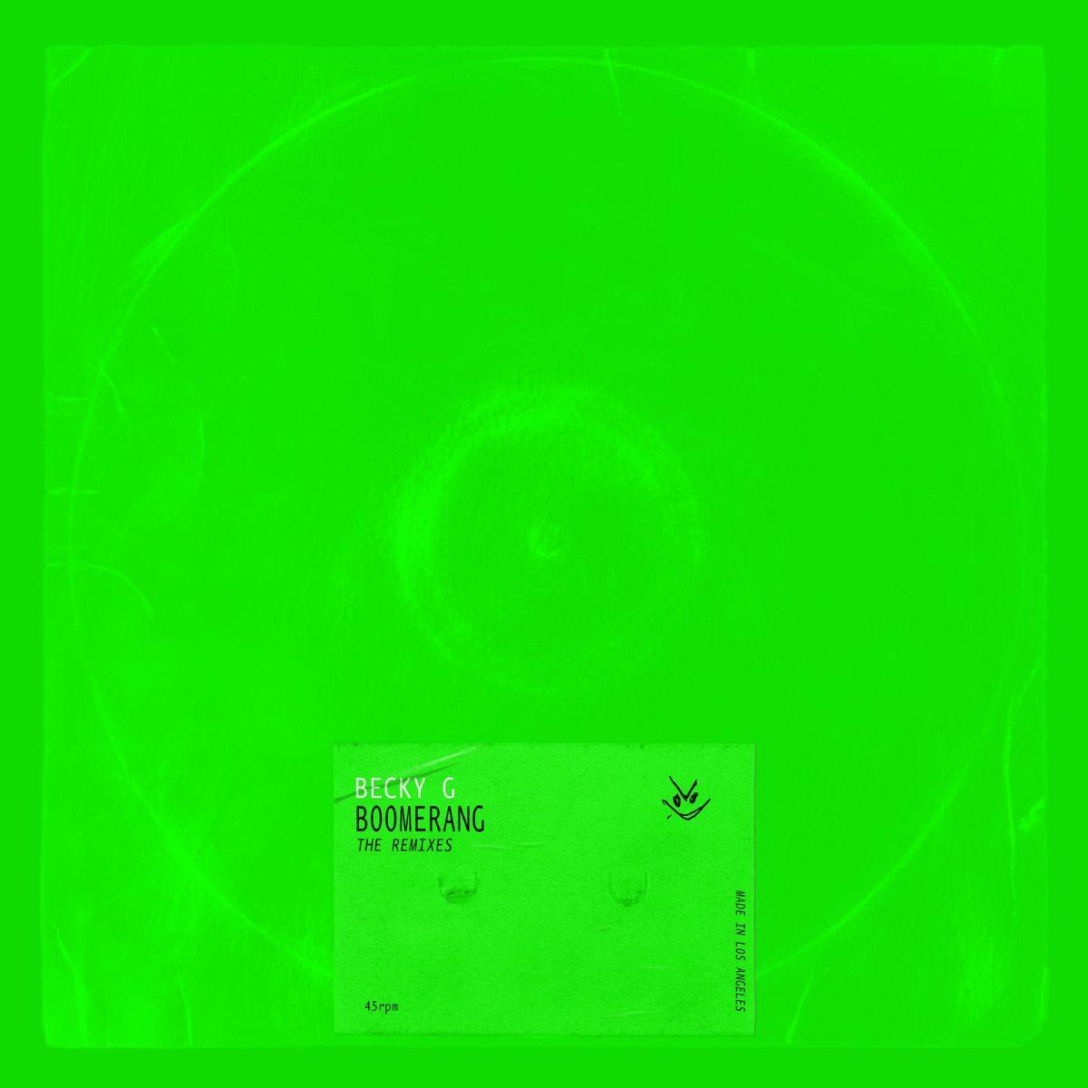 Capa do Single/EP "boomerang (The Remixes)", de Becky G