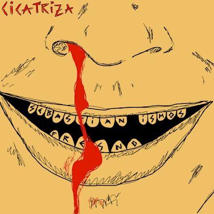 Capa do álbum "Cicatriza", de Fresno