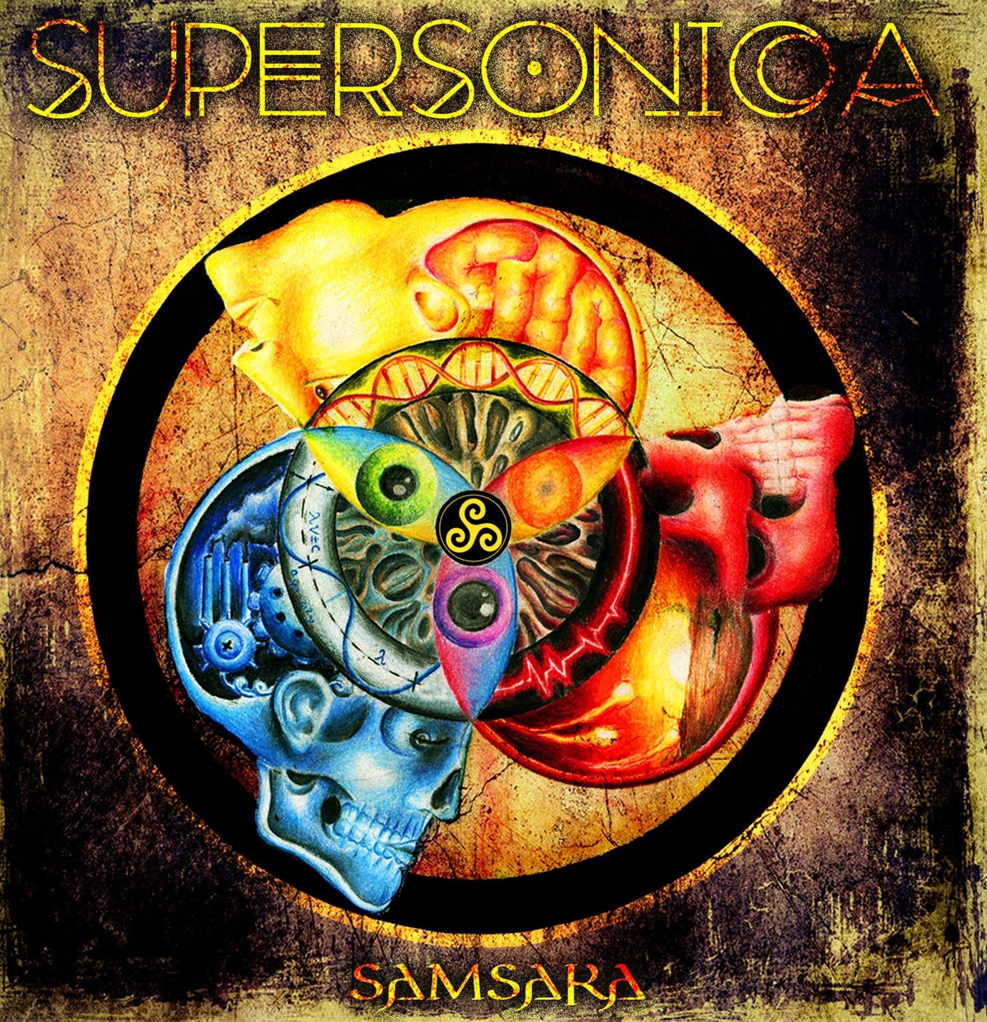 Portada de Álbum "Samsara", de Supersônica
