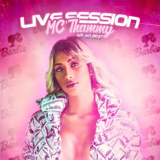 Portada de Álbum "Live Session", de MC Thammy