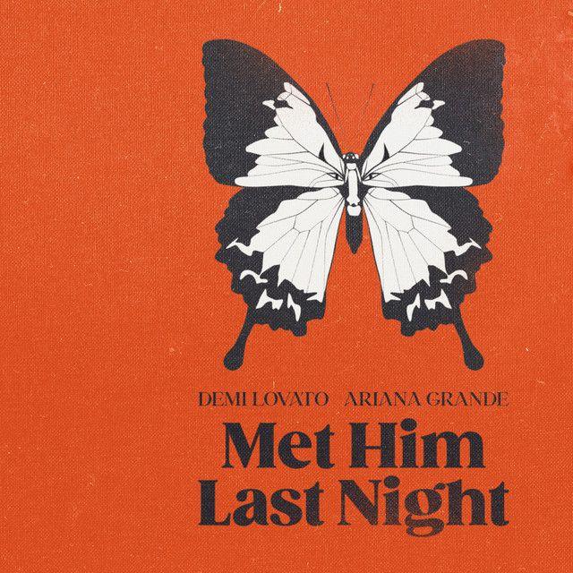 Album cover of "Met Him Last Night" by Ariana Grande