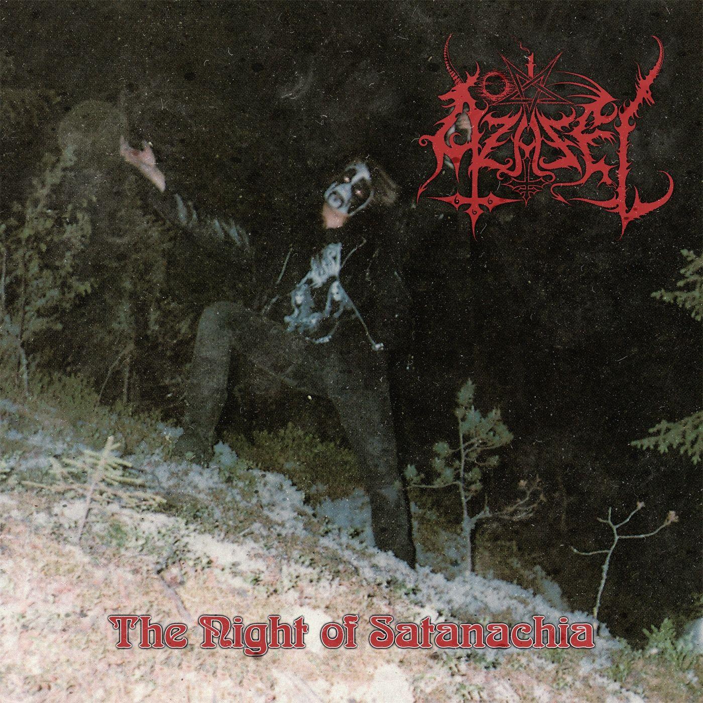 Portada de Álbum "The Night Of Satanachia", de Azazel