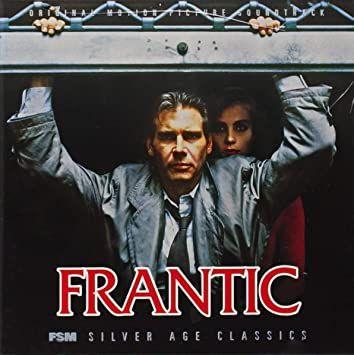 Capa do álbum "Frantic ", de Ennio Morricone