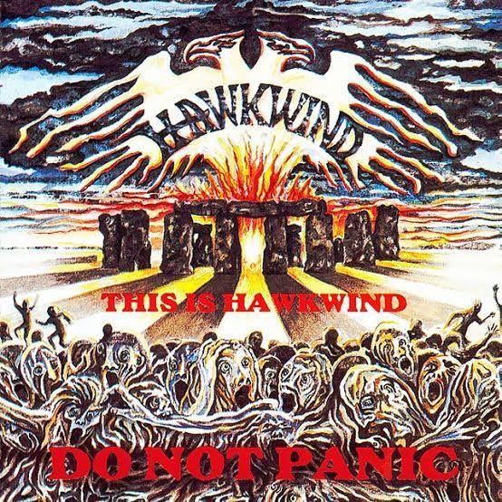 Capa do álbum "This Is Hawkwind Do Not Panic", de Hawkwind