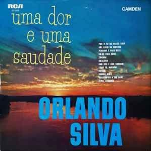 Capa do Álbum "Uma Dor e Uma Saudade", de Orlando Silva